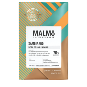 Malmö Choklad Craft Sambirano 70%