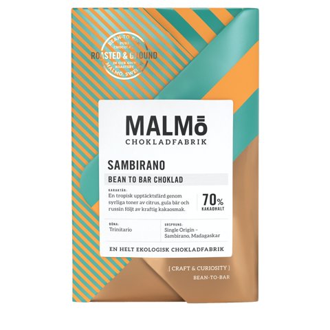 Malmö Choklad Craft Sambirano 70%